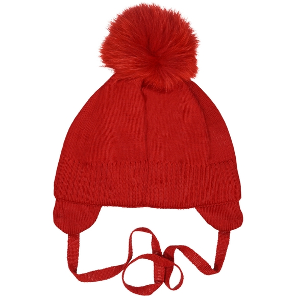 MonnaLisa Baby Girl Wool Blend Hat - Picture 13 of 15